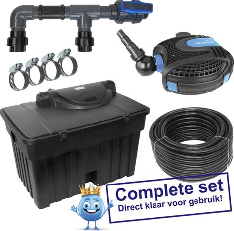 AquaKing Bio Filterbox BF 45000 Complete Set Met Pomp Pomp