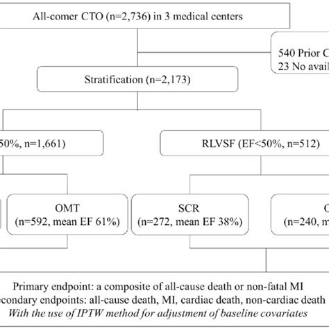 Flowchart Of Cto Patient Stratification According To Lvsf From A