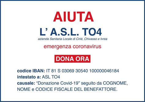 Emergenza Coronavirus Aslto4 EAslto4 Twitter