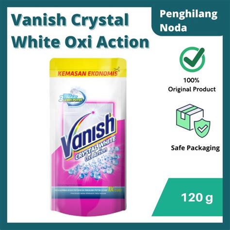 Jual Vanish Bubuk Crystal White Oxi Action Gr Hilangkan Noda