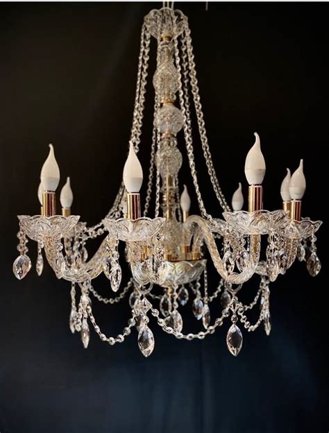 MG Slc Illumina Chandelier 1 Art Nouveau Crystal Catawiki