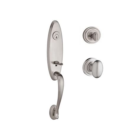 Baldwin Baldwin Reserve Satin Nickel Single Cylinder Deadbolt Keyed