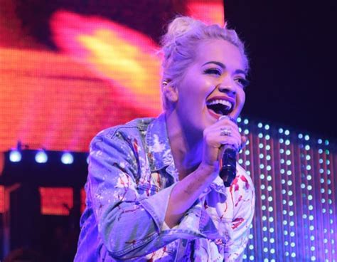 Rita Ora From Musicians Performing Live On Stage E News