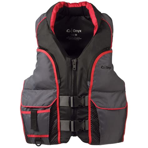 Adult Select Life Vest From Onyx® Gray 421813 Universal Life Vests