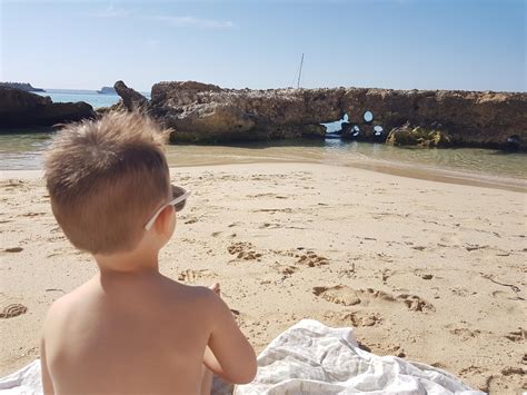 Drei Kinder Am Strand Von Palma De Mallorca Gerettet Rettungsschwimmer