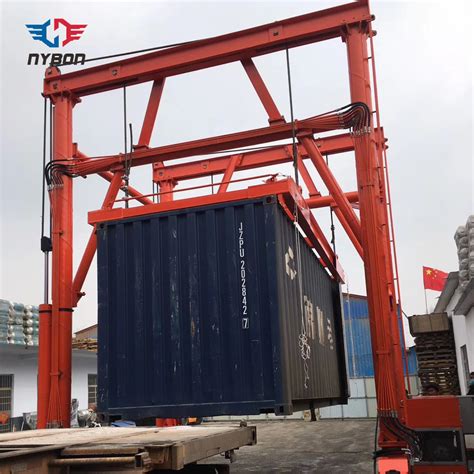 Container Handling Equipment Gantry Crane for 20FT Container ...