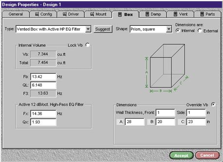 Speaker Box Cad Programs Truekload