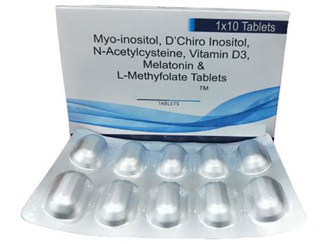 Myo Inositol D Chiro Inositol N Acetylcysteine Vitamin D3 Melatonin And