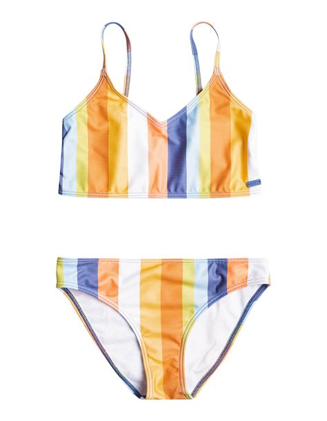 Roxy Dreaming Space Tank Crop Set Bikini Girls 8 16 David Jones