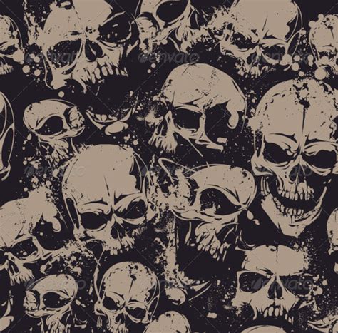 29 Amazing Skull Patterns Textures Backgrounds Images Design Trends Premium Psd Vector