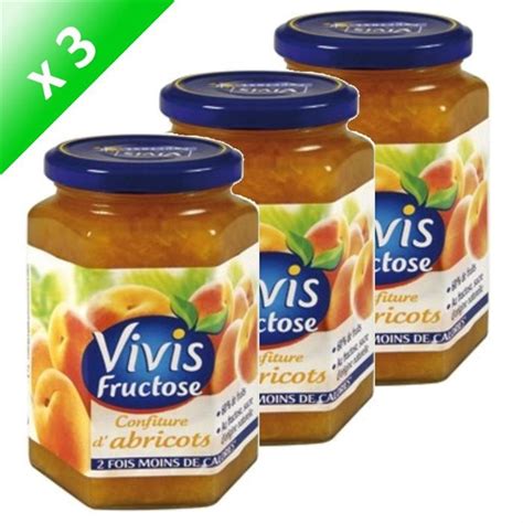 Vivis Confiture Abricot Au Fructose G X Achat Vente Confiture