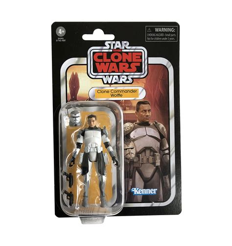 Star Wars Vintage Collection Carded Clone Commander Wolffe Vc168 Action Figure Headquarters