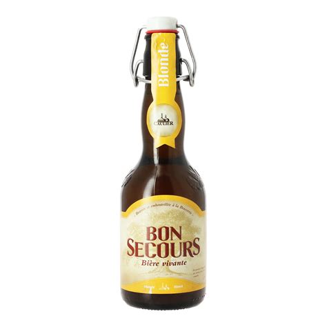 Biere Bon Secours Bi Re Blonde Artisanale Brasserie Caulier