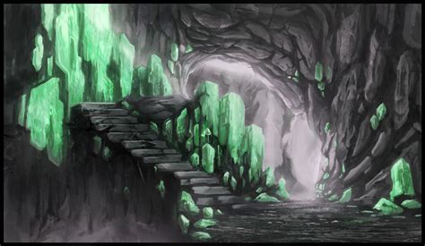 Emerald Cave by SkyrisDesign on Newgrounds