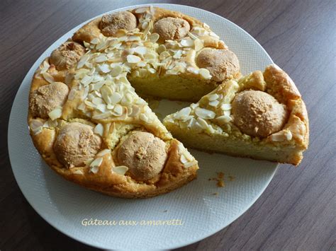 Gâteau aux amaretti Croquant Fondant Gourmand