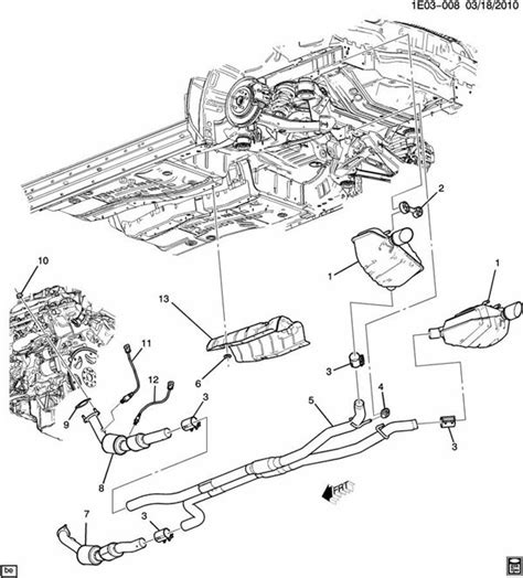 Chevy Equinox Exhaust System Diagram