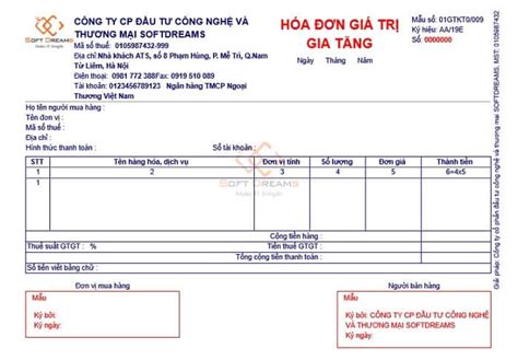 Tổng Hợp Full Mẫu Hóa đơn điện Tử Chuẩn đẹp And Hợp Lệ Điện Máy Vvc