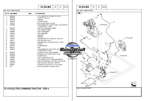 New Holland T Electro Command Tractor Parts Manual Manual Vault