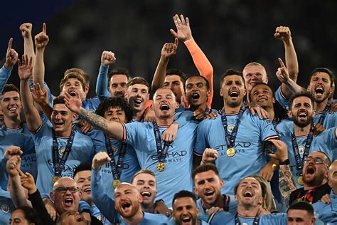 Man City Treble Winners Stake Claim As England S Greatest Club Side