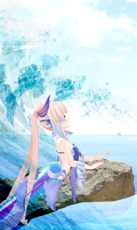 Mmd Mermaid Kokomi Genshin Impact Hoyolab