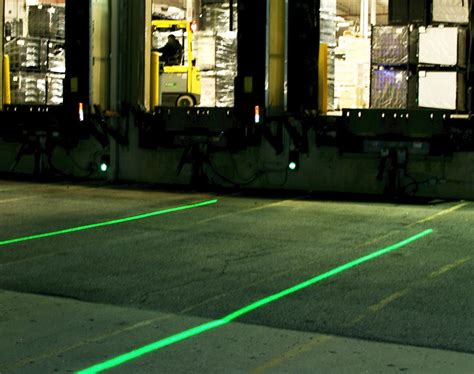 Laser Floor Marking System Replaces Floor Paint And Tape Super Bright