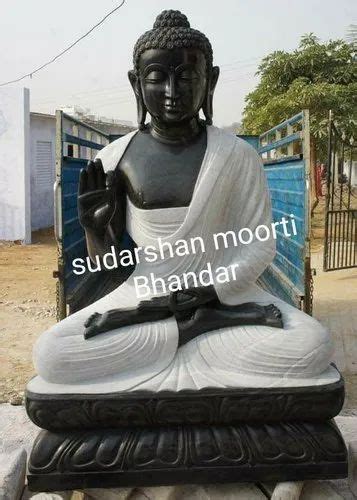 Handmade Mahatma Buddha Marble Statue At Rs In Jaipur Id