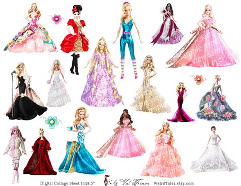 Barbie Dolls Clip Art