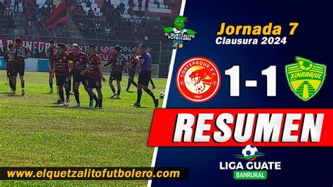 Coatepeque Vs Xinabajul Huehue Jornada Clausura Liga