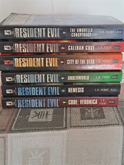 Resident Evil book 1-6, Hobbies & Toys, Books & Magazines, Fiction ...