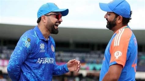 Rashid Khans Post With Rohit Sharma Confirms India Afghanistan Joint