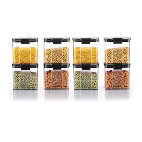 Tex Ro Air Tight Containers For Kitchen Storage Set Bpa Container For