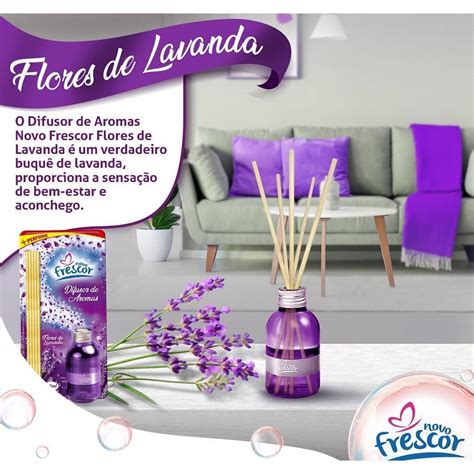 Difusor De Aromas Novo Frescor 100ml Ambientes Diversos Shopee Brasil