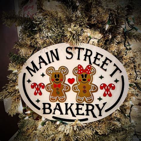 Christmas Bakery Sign Etsy