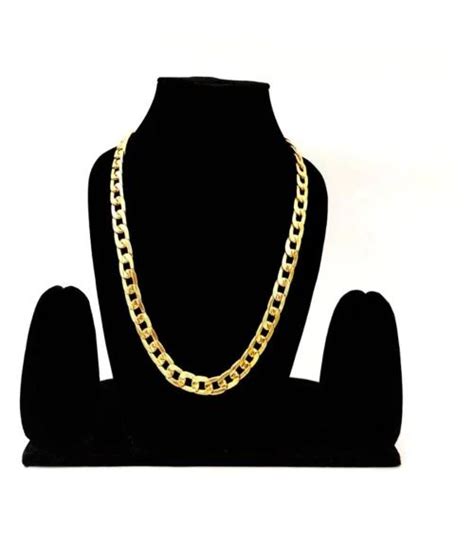 Buy Euphorium Golden Chain For Men Boys Neck Chain Cuban Chain