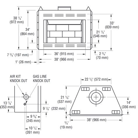 Superior 36 Wrt Wct 2036 Wood Burning Fireplace