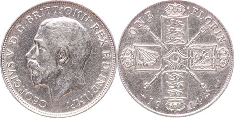 Grossbritannien Florin George V Fast Vorz Glich