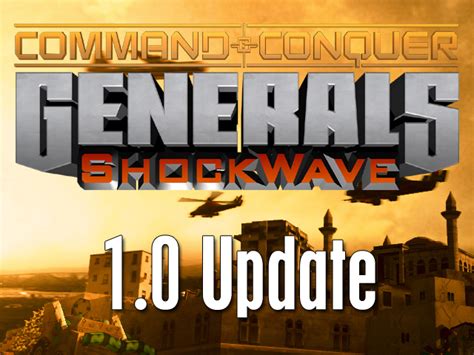 The End Draws Near News C C Shockwave Mod For C C Generals Zero