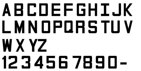 Aircraft Fonts For Download Lettering Fonts Numbers Font Lettering