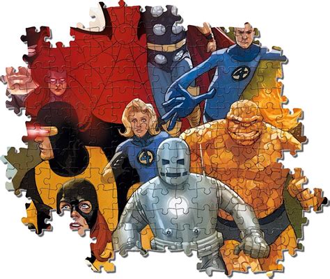 Puzzle Marvel Heroes 80 1 000 Peças Puzzle Maniapt