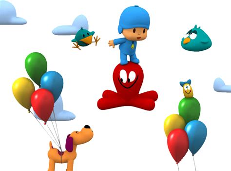 Pocoyo And Pato Clipart Background Png Png Play