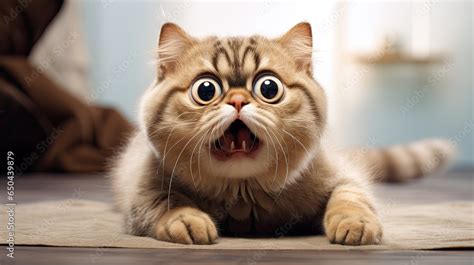 weird cat with very funny expressions memes for the internet Stock ...