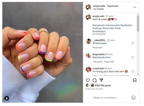 Uñas francesas 5 ideas que escapan de lo ordinario para primavera