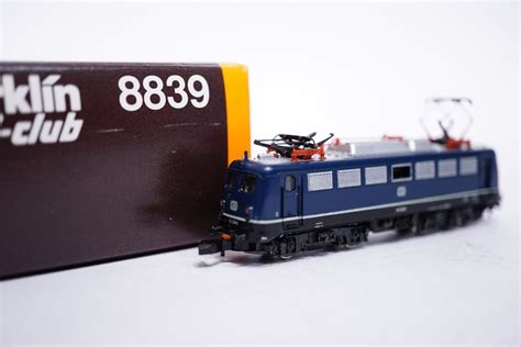 7 Märklin 8839 DB BR 110 blaue E Lok Kaufen auf Ricardo