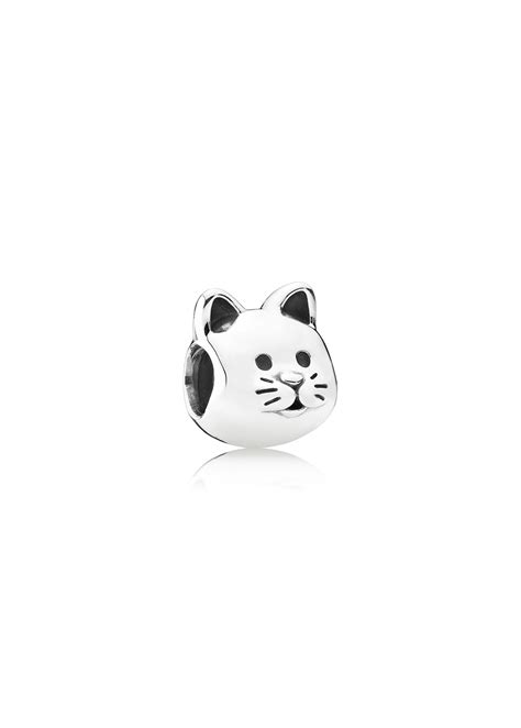 Cara de Gato Trinkets joyería plata925 Dije o Charm