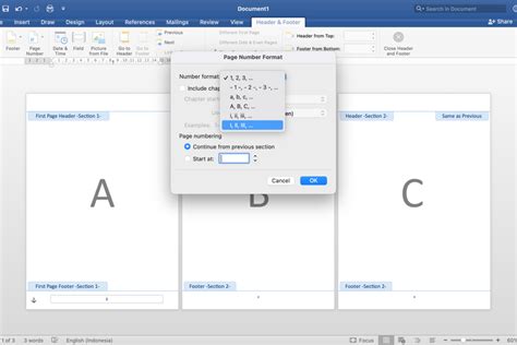 Cara Membuat Nomor Halaman Romawi Dan Angka Di Microsoft Word Mudah