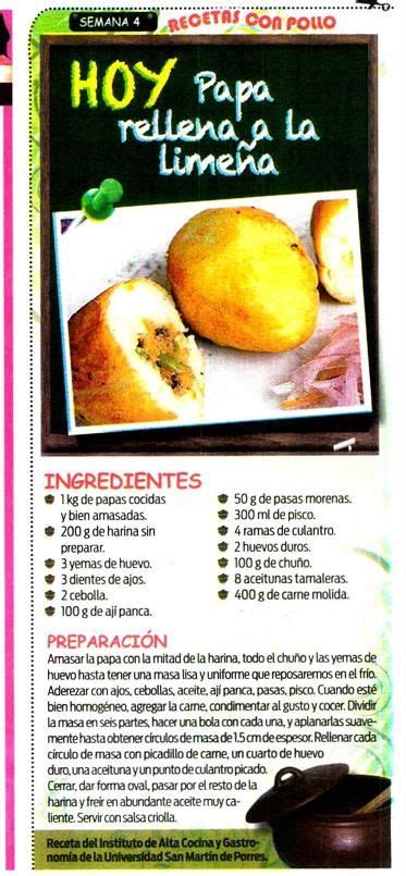 Iacg Aprende A Preparar Una Deliciosa Papa Rellena Fuente El