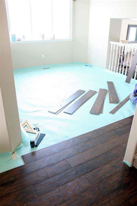 Our Modern Homestead: DIY: Laminate wood flooring project!