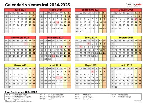 Calendario I Semestre 2024 Hatty Kordula