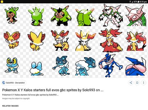 Shiny Pokemon X And Y Sprites