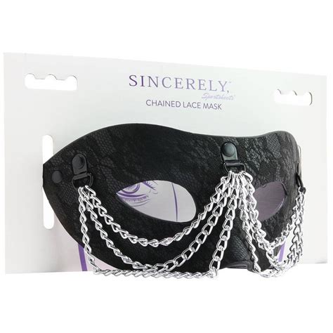 Mascarilla de encaje Sincerely Chained Tabú Sex Shop